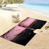 blackpink Print Beach Towel, Large Soft Quick Dry Towel for Beach Camping Swimming