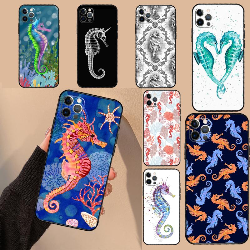 Seahorse Cover For OPPO Reno 7 8 Lite 11F 12F 13F 14F 10 11 12 13 14 Pro OPPO Find X6 X8 X9 Pro Case