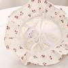 2026 Baby Girl Lace Mesh Bucket Hat - Spring/Summer Fisherman Style Sun Protection
