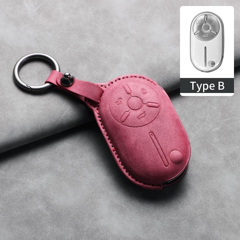 

Car Key Case Cover For Bestune Pony 2026 2026 Leather Car Remote Key Case Shell Durable Car Protecter Keychain Case Accessories