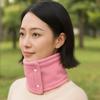 Polar Fleece Fleece Muffler Double-sided Warm Neck Warmer Fashion Winter Knitted Scarf  cycling