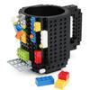 Tazza da Latte Creativa 350ml Tazze da Caffè Tazza Creativa con Mattoncini da Costruire Supporto per Acqua Potabile Design Blocchi da Costruzione