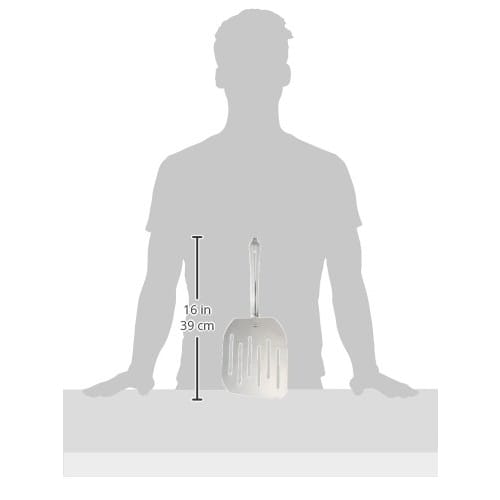 Sanpo Sangyo 18-0 Pizza Turner, 195 x 150 mm, Handle Length 190 mm, BPZ02