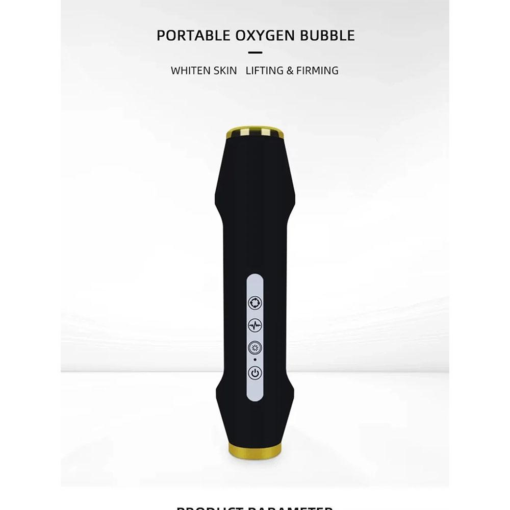 Przenośne urządzenie do pielęgnacji urody CO2 Bubble, zestaw do pielęgnacji twarzy z kapsułkami dotleniającymi, do wielokrotnego ładowania