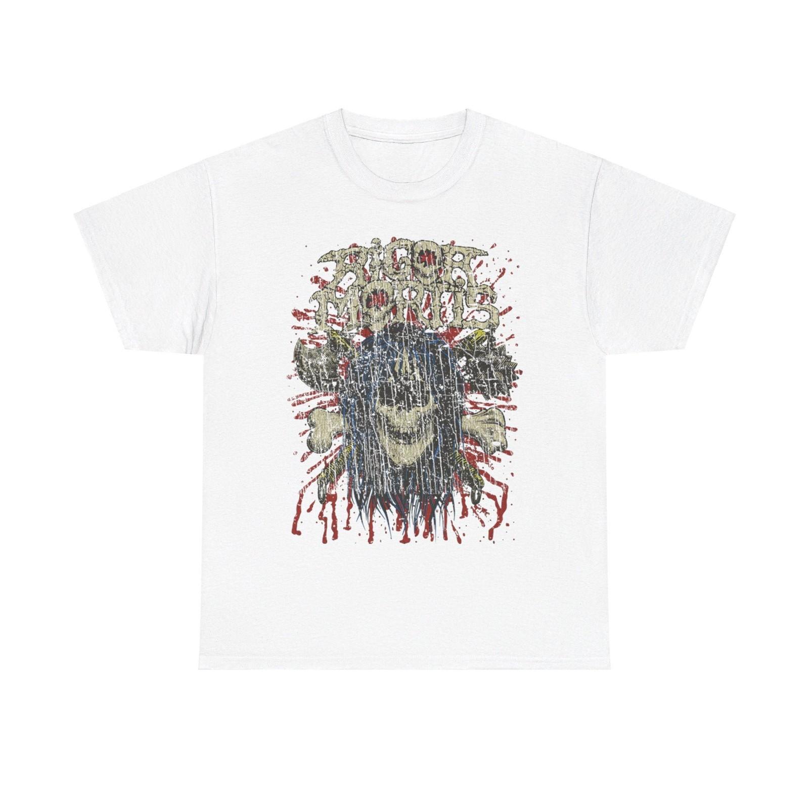 Rigor Mortis 1983 Music Band T-shirt S разноцветный
