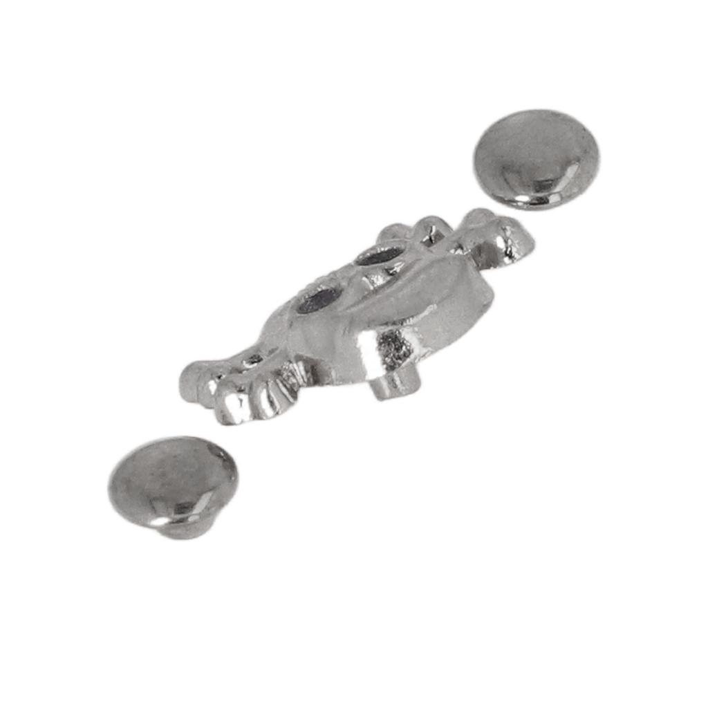 150 Sets Skull Rivets Rustproof Exquisite Fines Lther Craft Decorations for Making Shoes Clothing Bags