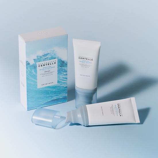SKIN1004 Madagascar Centella Hyalu-Cica Water-Fit Sun Serum 50mL*2ea (Twin pack)