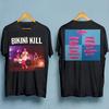 Bikini Kill 2026 Tour HOT NEW Black Shirt S To 5XL