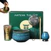 Matcha Set, Tea Ceremony Utensils Set, Matcha Chasen Set, Matcha Making Kit, Matcha Whisk, Matcha Bowl and Whisk 5-Piece Set, Matcha Maker, Matcha Acc
