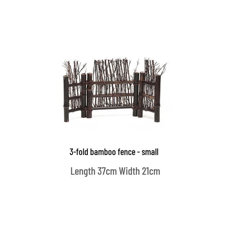 Japanese Style Bamboo Food Plating Decorations