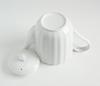 [White Tableware] Shatter-Resistant Reinforced Porcelain Pure White Tiara Frill Teapot 600cc