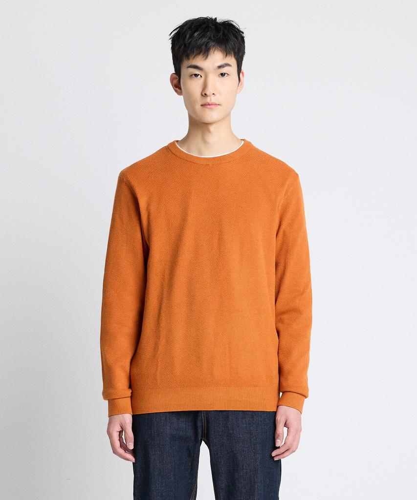 STCO Diems Soft Touch Round Mochi Knit Orange (Classic Fit)_Dktuz02Cso