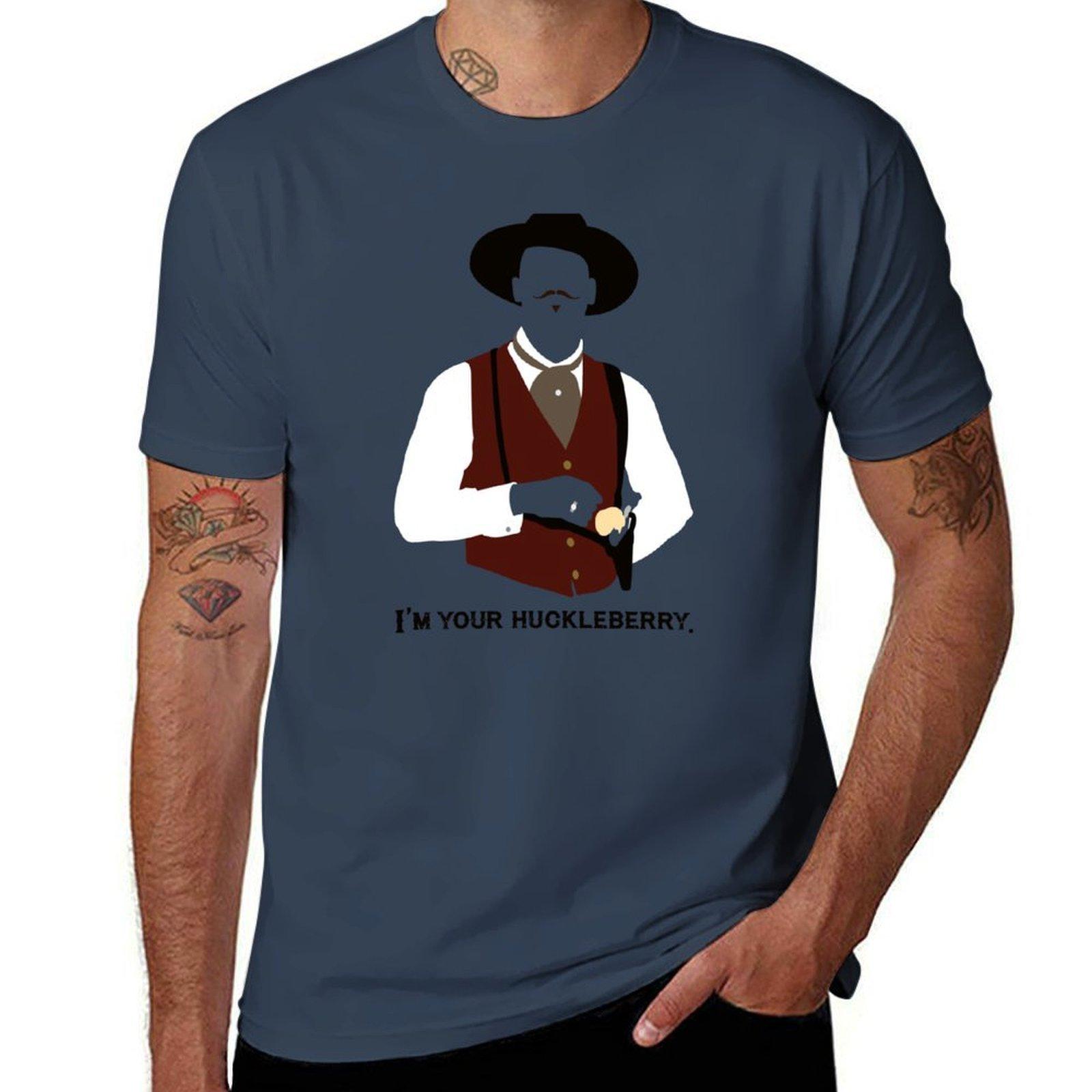 Tombstone Im Your Huckleberry TShirt Holiday Party Tee Shirt S