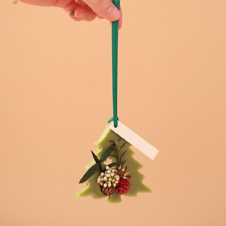 Ornament Mould Flexible Silicone Mold for Office Decoration Christmas Tree Aromatherapys Stone Embellishments Molds