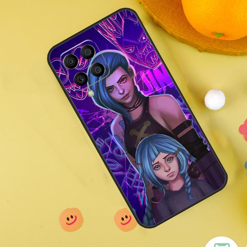 Anime Arcane Jinx For Samsung Galaxy M31s M13 M33 M53 M52 M32 M12 M14 M34 M54 M11 M21 M51 M20 M15 M55 Case