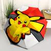 1 Stück Pokémon Winddichter Automatischer Winddichter Regenschirm, Leicht für Damen/Herren, Perfektes Weihnachtsgeschenk 0811240