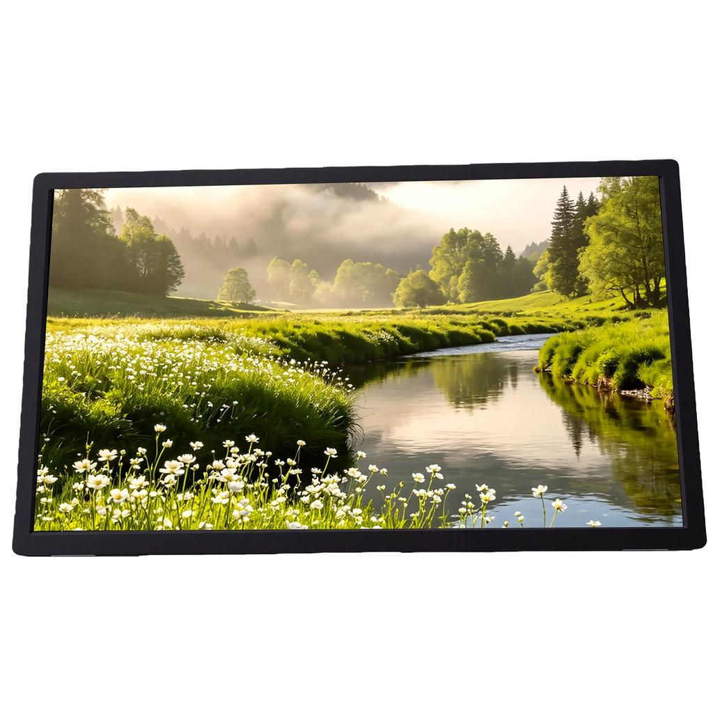15,6 Zoll tragbarer Monitor mit Lautsprechern, verstellbarem Ständer, VESA-montierbar, zweiter externer Monitor
