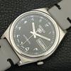 Seiko 5 AUTOMATIC JAPAN VINTAGE 6319A MENS ARABIC BLACK DIAL WATCH A702530-1