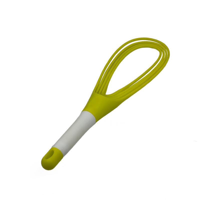 

Новые креативные венчики для взбивания яиц, вращающийся венчик, двухцелевой пластиковый складной миксер для хранения, многофункциональный ручной миксер, кухонные принадлежности