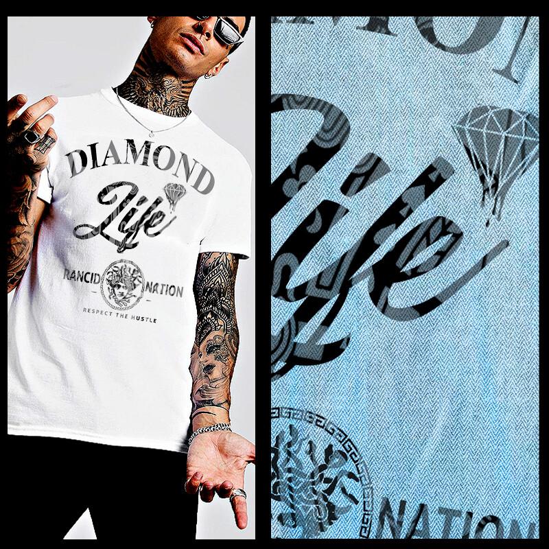 

Hip Hop t-shirt Street Hustle diamond Gangster Mobster thug life Mafia 4XL