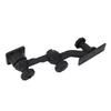 Plotter   Arm Mount, 11.4 Inch Horizontal Fish Finder Bracket with 6.25 x 2 Inch Panel, Aluminum   Arm Bracket for Fish Finder for Chart Plott