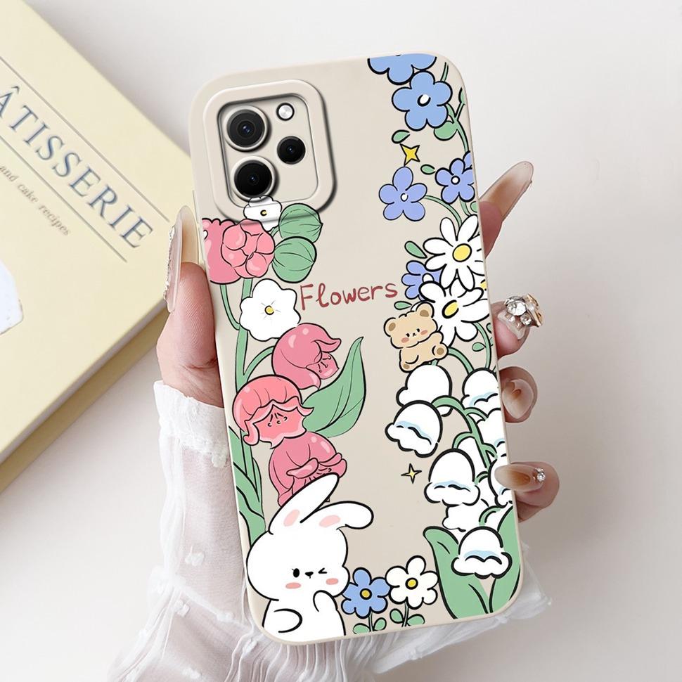 For Huawei Nova Y61 Case Soft Silicone TPU Cute Candy Phone Back Cover Case For Huawei Nova Y 61 62 Y61 Y62 Case NovaY61 Fundas