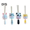 Rearview Mirror Hanging Ornament Cute Animal Shaped Pendant with Lanyard Easy To Install Car Interior Decoration