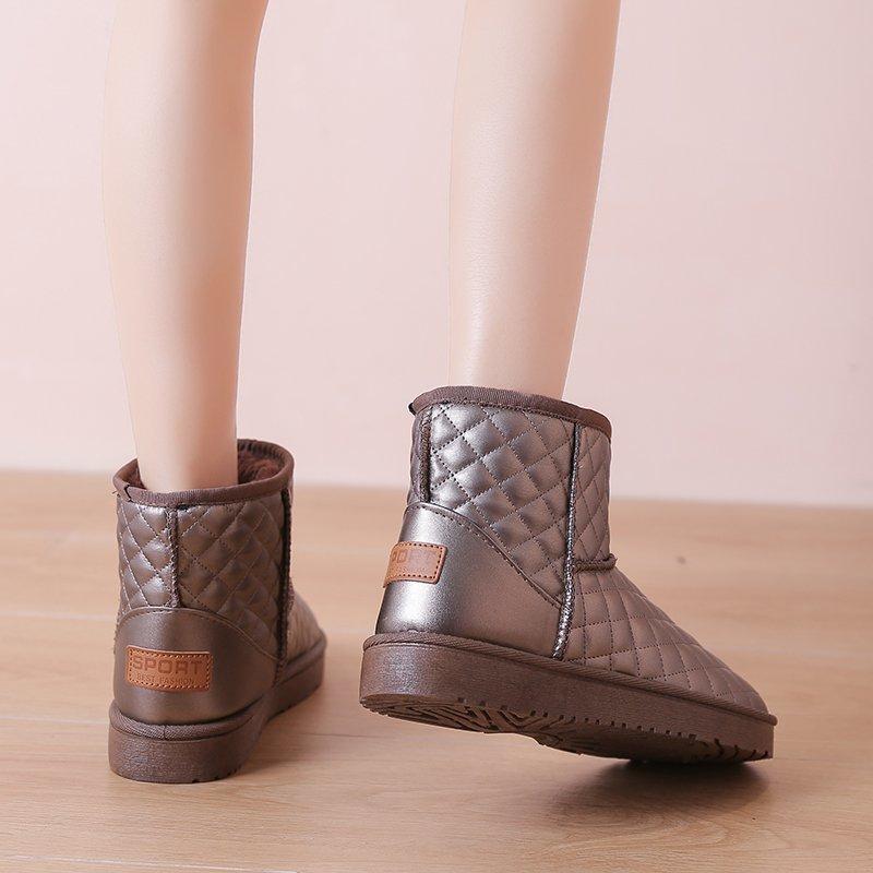 Warm Snow Boots for Women Shoes Woman Comfortable Ankle Boots Women Winter Ladies Shoes New Classic Thickened Fluff Chunky Boots Woman