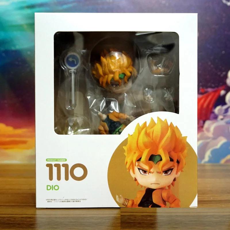 10cm #1624 Q Version Anime Bizarre Adventure Figure Dio Brando PVC Action Figure Collectible Model Toys Kid Gift
