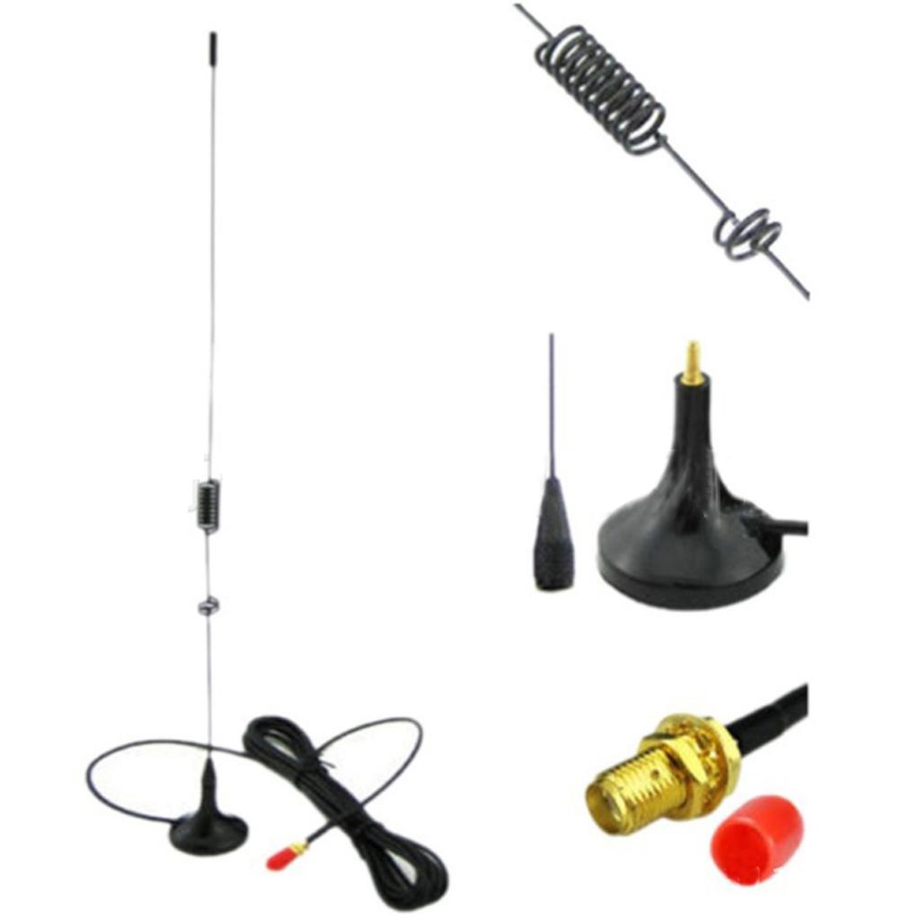 15,35 Zoll Air Band SMA-Buchse Antenne 144/430MHz Für BaoFeng 888S UV-5R Funkgerät Autoradio Dualband Zwei-Wege-Zubehör