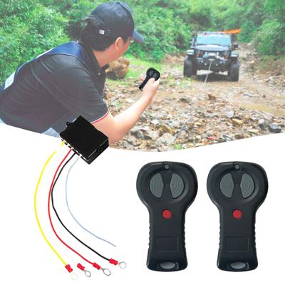 Wireless Electric Digital Winch Remote Control Kit for Truck Towing Offroad SUV 12V Switch Controller Handset Waterproof