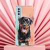 Phone Case For Samsung A56 A36 A26 A24 A16 A14 A12 A32 A50 A70 A20E A22 A40 A34 A54 A42 A52 5G A04s A06 Cover Rottweiler Dog