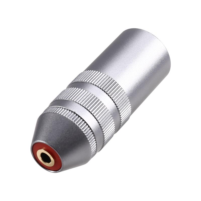 FORW-Premium 4Pin XLR Male To 3.5Mm Balanced Female Audio Adapter For Amplifiers, Microphones