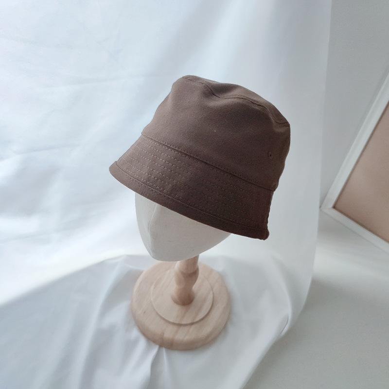 1-4Y Kids Fisherman Hat Thin Baby and Children's Bucket Hat Korean Edition Summer Sunscreen Hat Japanese Flat Top Hat In Spring and Autumn
