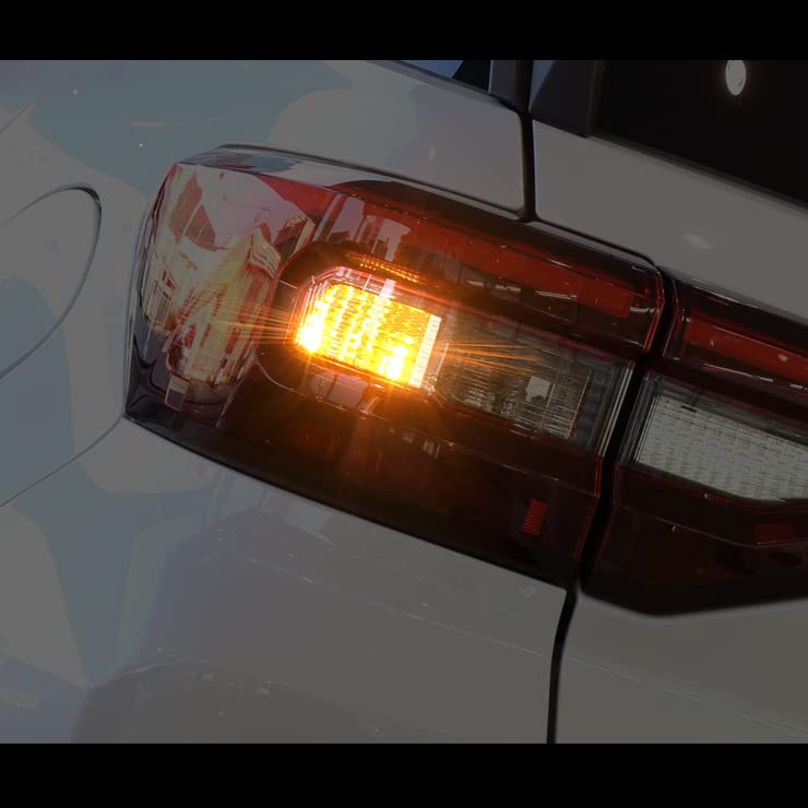 Rise Rocky T20 LED Turn Signal, 2,400 LM with Cooling Fan, Rear Only, Vehicle