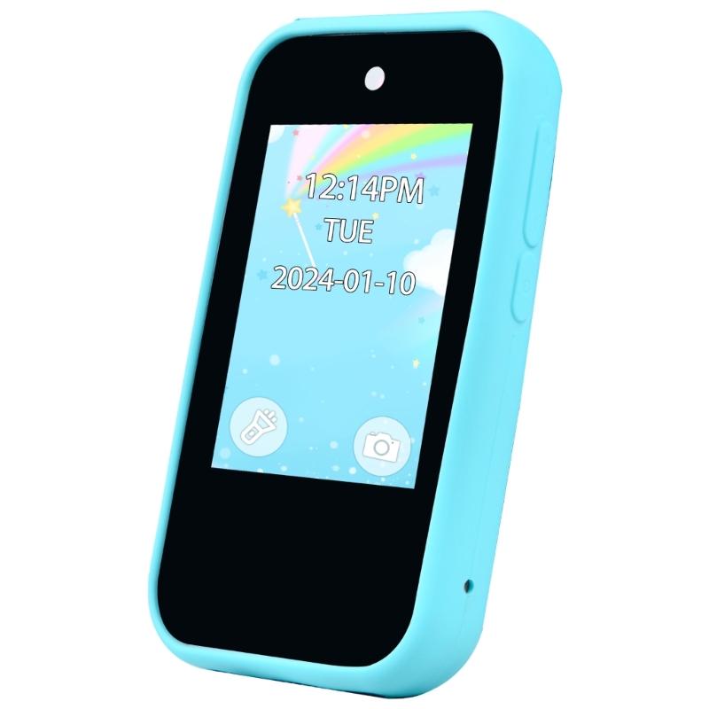 Kids Mini Digital Camera With Double Lens, Auto Focusing Photo and Video Recording for Children Aged 3+ Birthday Gift