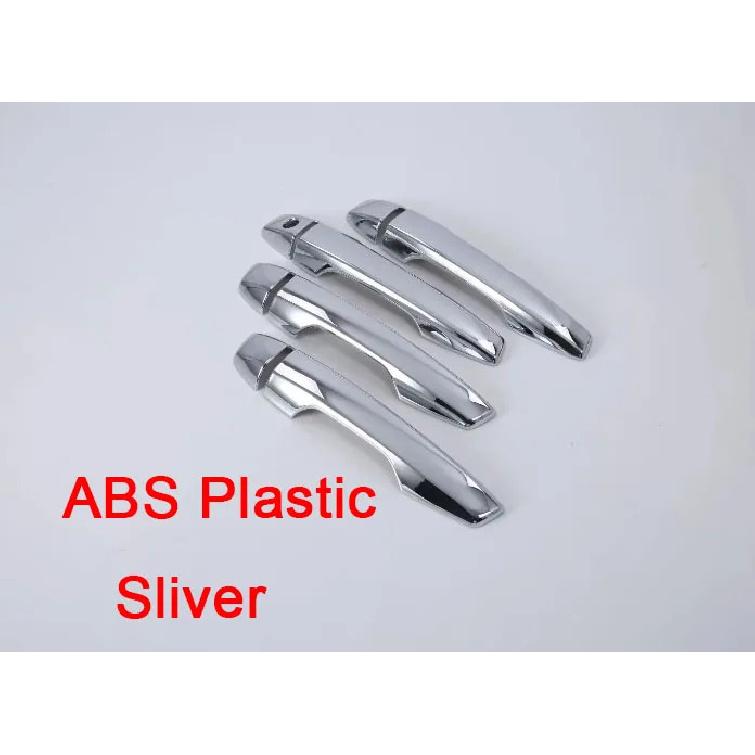 ABS/Steel Car Door Handle Cover for Mitsubishi Outlander 2024+ Trim Frame Auto Armrest Handrail Exterior Accessories