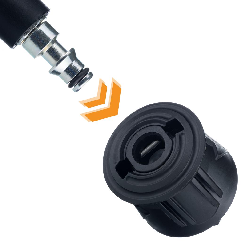 Lavor Quick Connect 15m QC High Pressure Hose Extension for Pressure Washer