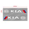 2pcs Car Side Body Sports 3D Sticker Decals Car Accessories For KIA Sportage Rio 3 Soul Optima Ceed Pro K5 K2 k6 K7 K8 Pride