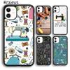 Krajews Antique Sewing Machine Phone Case Cover For iPhone 17 Air 16 15 14 Plus 12 13 Pro Max Coque Fundas