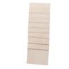 10 Pieces Poplar Wood Rectangle Shapes Wooden Plaque Extra Large for , Home Decorations and Rustic