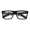 Prada Business fashion design plate square optical glasses men's black Black 16K 1O1 (size 56) 56 basic packaging-glasses case + packaging box