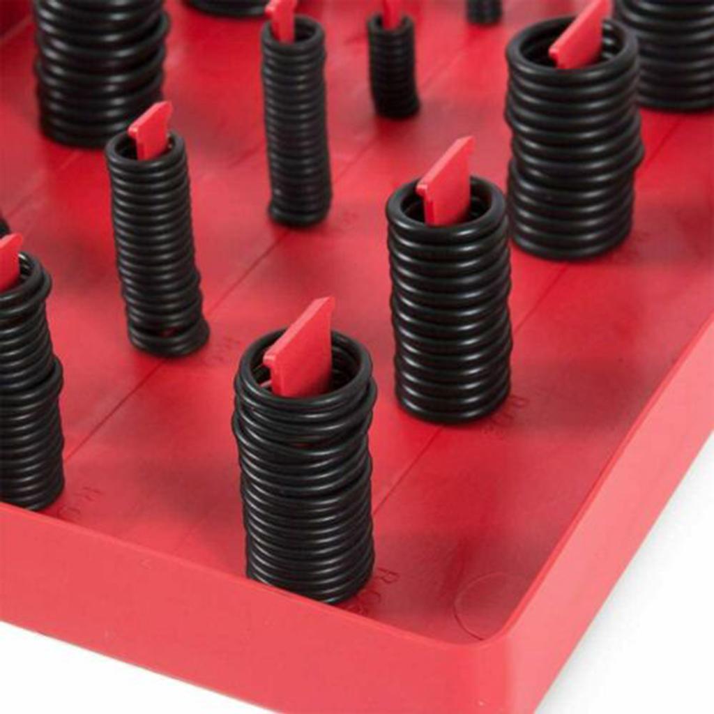 419 sztuk uniwersalny asortyment metryczny zestaw uszczelek o-ring ze schowkiem