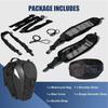 Waterproof Motorcycle Tail Bag 38L Seat Bag Premium Motorcycle Backpack  for Commuting Travel