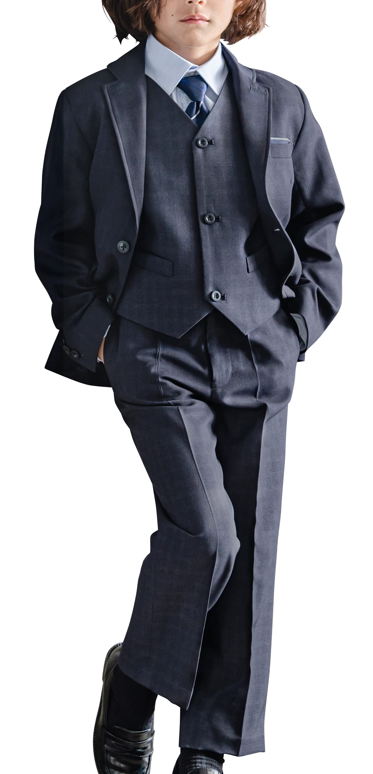 

Suit for School Entrance Graduation Formal set including and Hector [Arisana] Boys Ceremony, Ceremony, Children s Clothing, (6-piece jacket, pants,