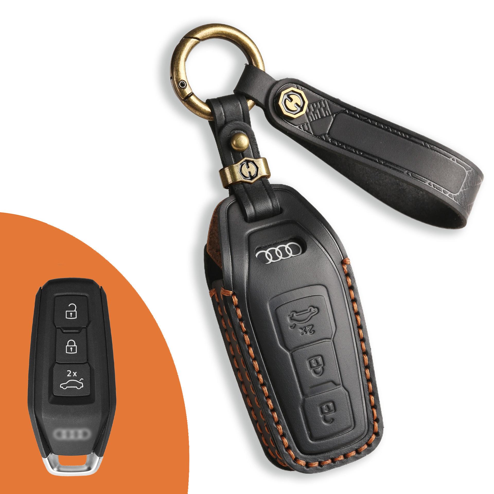 

Применимо к 2025 новому комплекту ключей a5l 25 FAW SAIC A5L специальная пряжка модифицированный корпус мужской чёрный