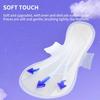 Lightweight and breathable sanitary napkins for daily and nighttime use, comfortable and close fitting women's pads and wings