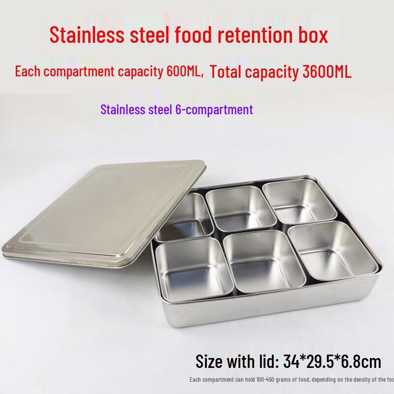 Homeglen Stainless Steel Food Storage Container