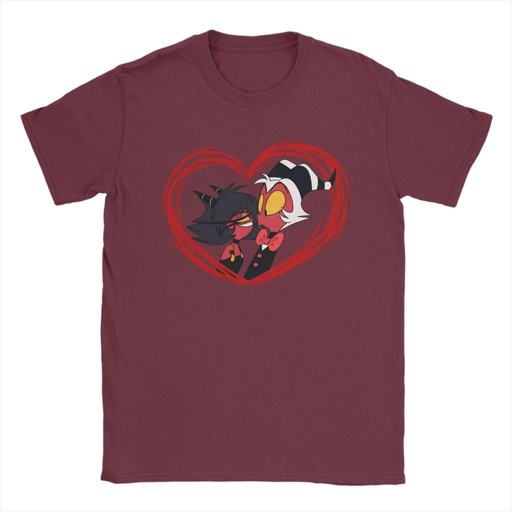 Moxxie Millie Helluvas Bosses T Shirt Summer Hip Hop T Shirts Man Cotton Crewneck Oversize Top Tees Short Sleeve Streetwear Tops
