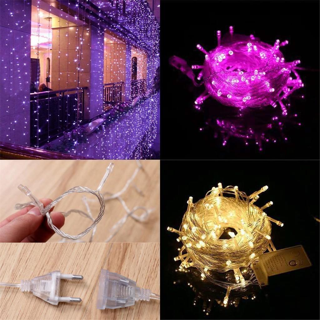 Enchanting 10m 100leds Fairy String Lights Perfect For Christmas Tree Decorations And Festive Atmosphere
